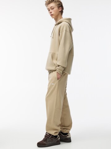 Pull&Bear Tapered Broek in Beige