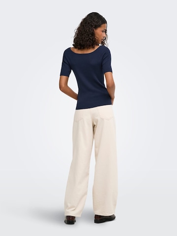Jaqueline de Yong Shirt 'nanna' in Blauw
