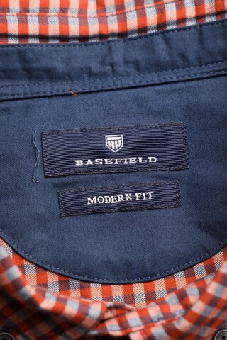 BASEFIELD Button Up Shirt in XXXL in Silver