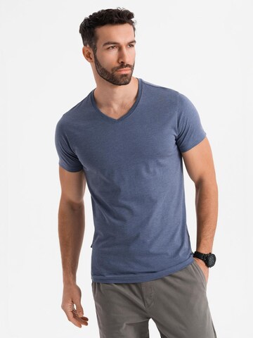 Ombre Shirt in Blauw