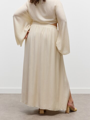 CITA MAASS - Falda 'Orelia' en beige