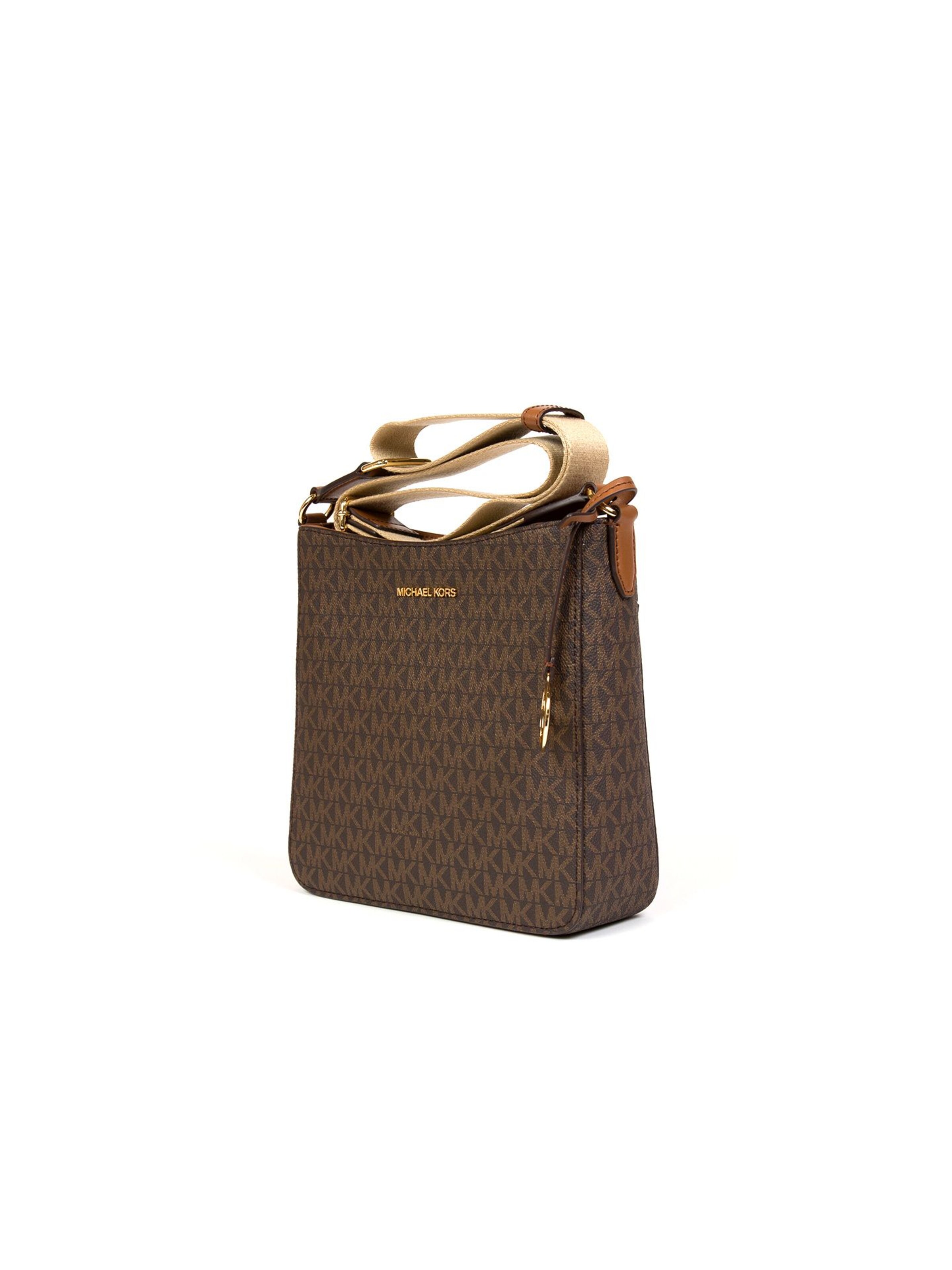 Michael Kors Schoudertas in Bruin