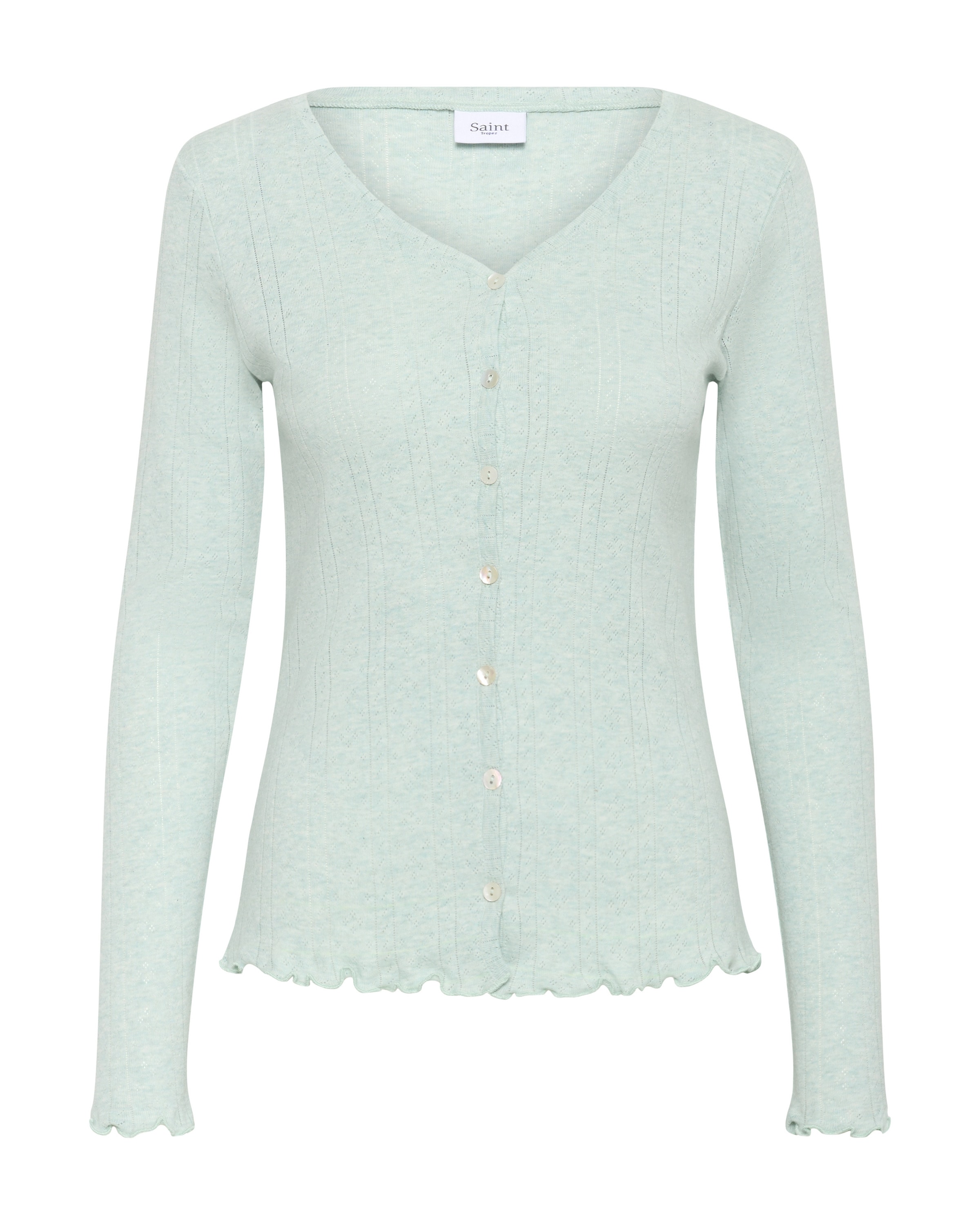 Cardigan 'Gru' SAINT TROPEZ en bleu : devant