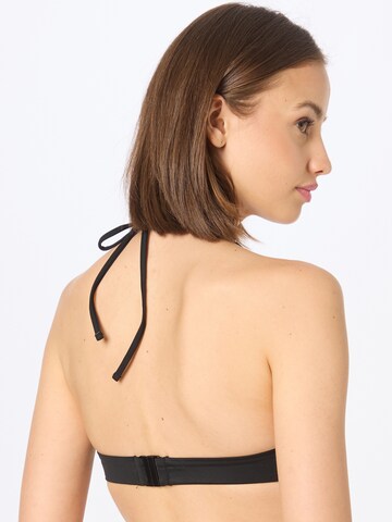 WEEKDAY Bustier Bikinitop in Schwarz