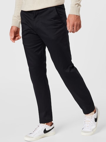 SELECTED HOMME Regular Chino Pants 'Buckley' in Black: front