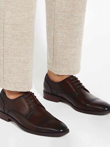 Chaussure à lacets 'Suffix' Dune LONDON en marron