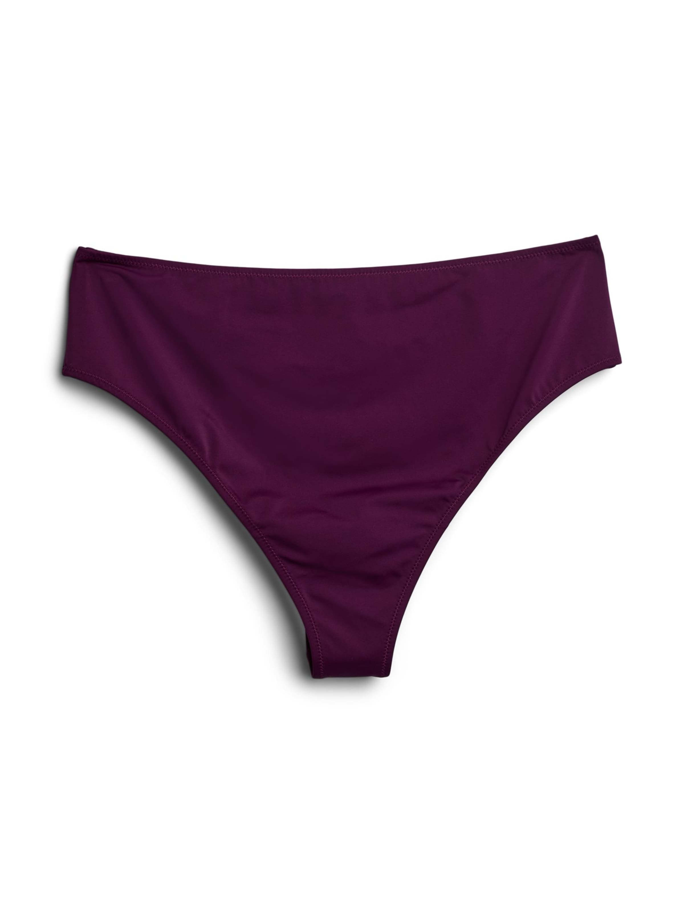 Swim by Zizzi Долнище на бански тип бикини 'Serina' в лилав: отпред