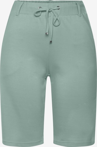 Regular Pantalon LASCANA en vert : devant