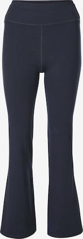 OCEANSAPART Flared Leggings 'Dahlia' in Black: front