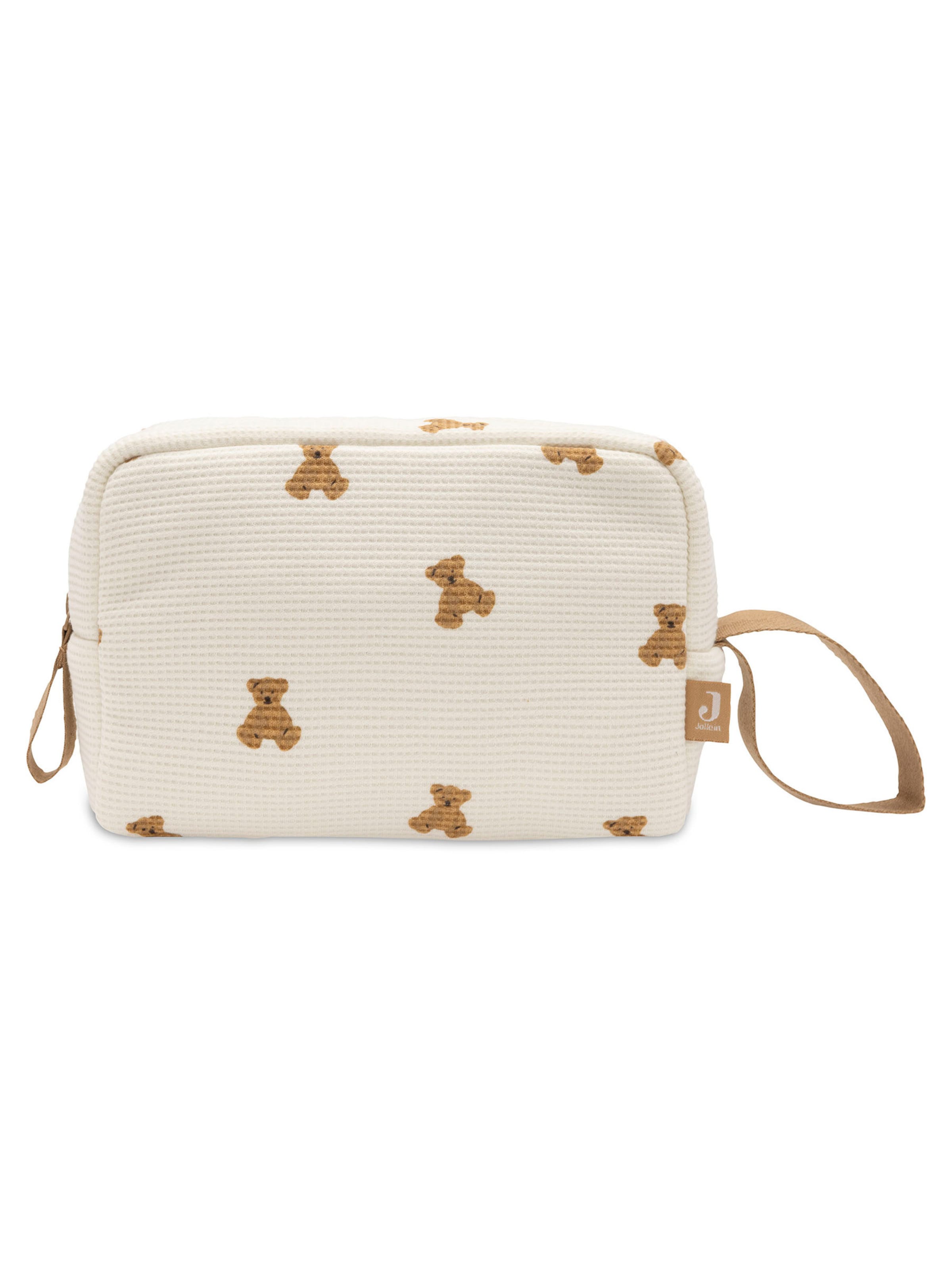 Jollein Laundry Bag 'Mini Teddy Bear' in White: front