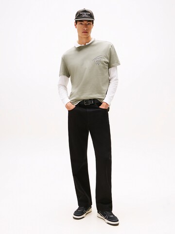 T-Shirt 'City' Tommy Jeans en vert