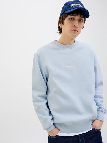 JACK & JONES Sweatshirt 'JORVesterbro' in Blauw