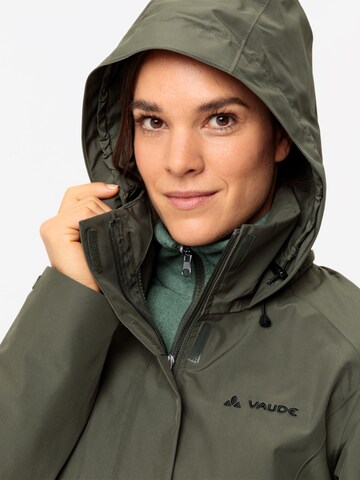 VAUDE Performance Jacket 'Rosemoor 3in1 J II' in Green