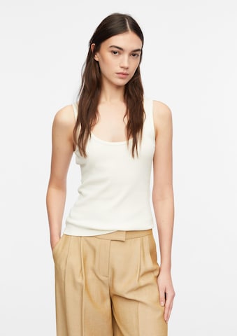 Maglietta di COMMA in beige: frontale