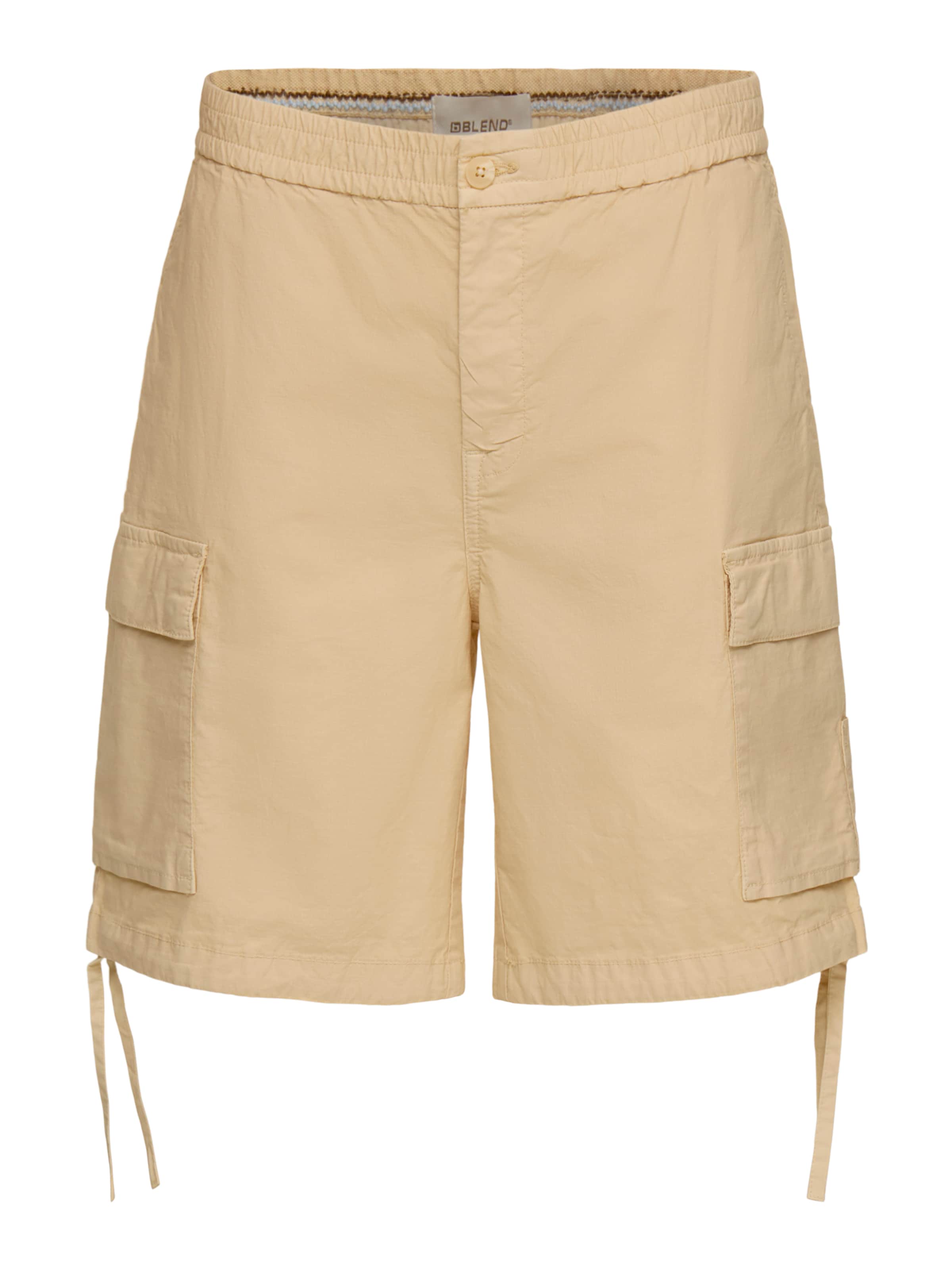 BLEND Loosefit Cargobukser 'BHMaxim' i beige: forside