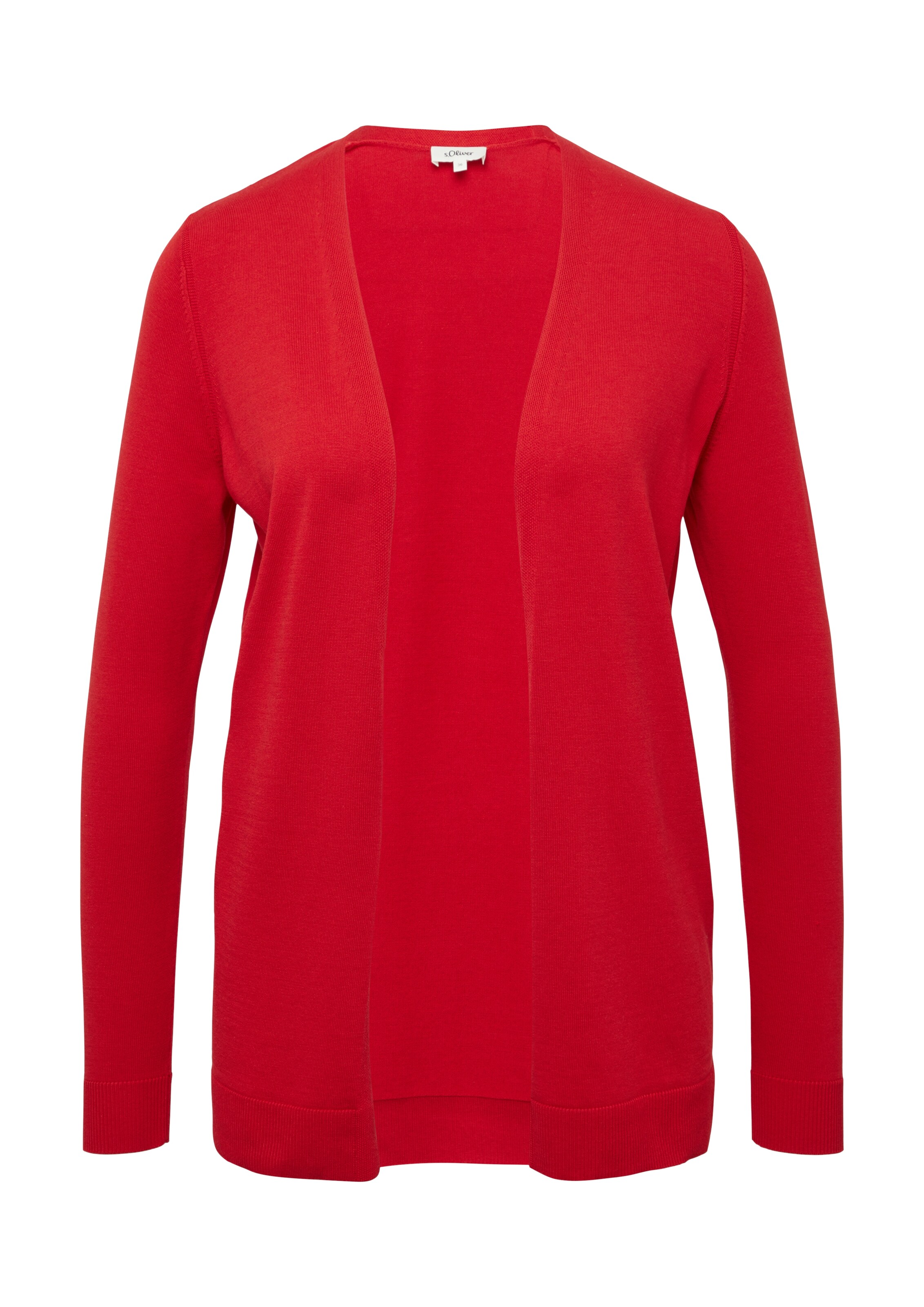 Cardigan s.Oliver en rouge : devant