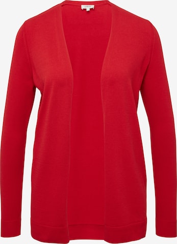 s.Oliver Strickjacke in Rot: Vorderseite