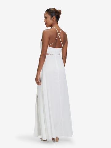 Robe de soirée Vera Mont en blanc