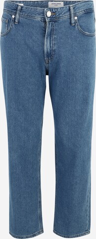 Jack & Jones Plus - Loosefit Calças de ganga 'Chris' em azul: frente