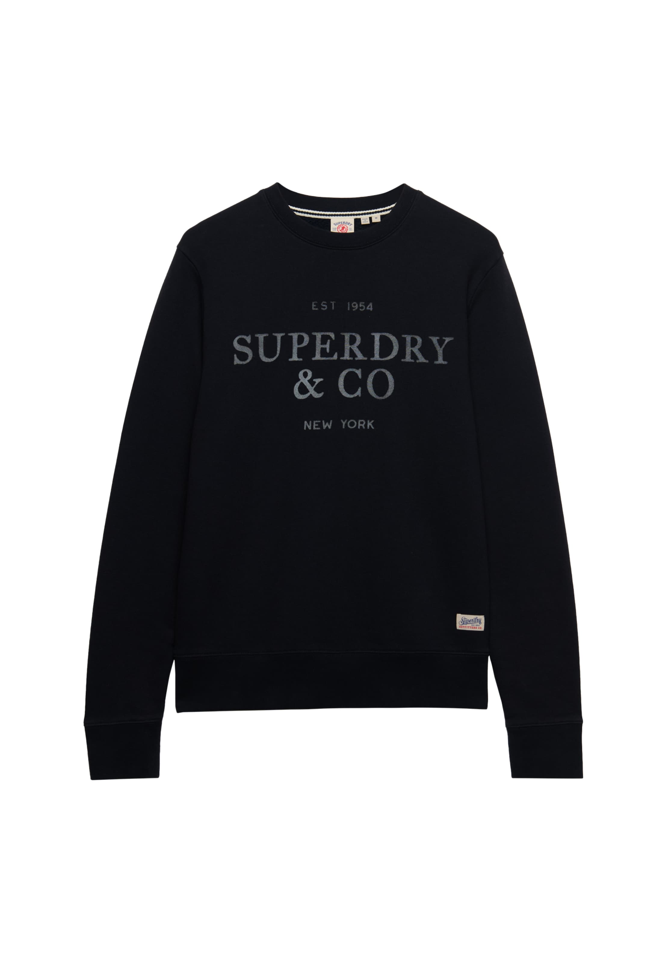 Superdry & Co Mikina '1954 Company' - Modrá: predná strana