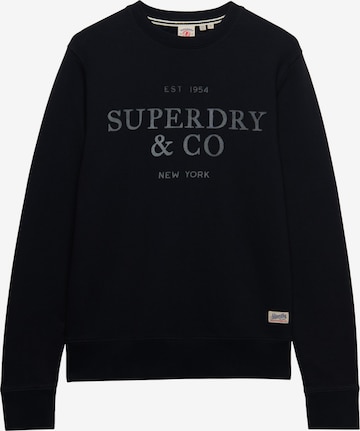 Superdry & Co - Sudadera '1954 Company' en azul: frente
