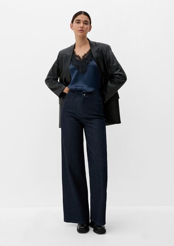 Wide Leg Jean 'Milly' s.Oliver BLACK LABEL en bleu