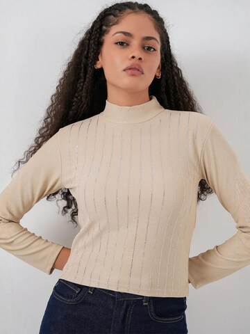 Bigdart Shirt Bodysuit in Brown: front