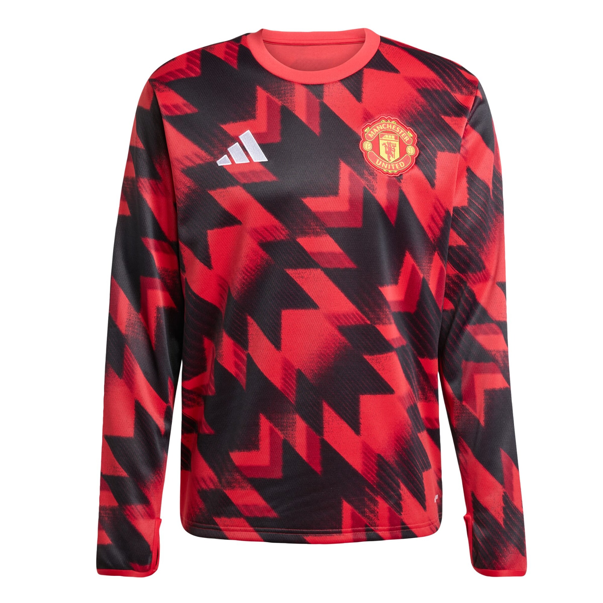 ADIDAS PERFORMANCE - Camiseta deportiva 'Manchester United 25/26 Pre-Match' en rojo: frente