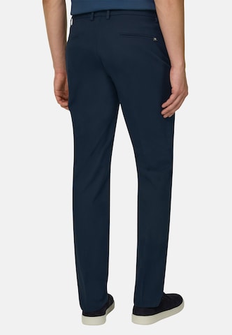 Coupe slim Pantalon chino Boggi Milano en bleu