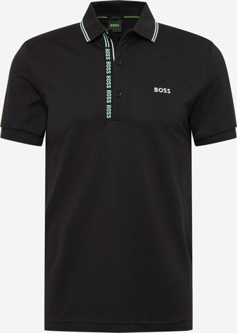 BOSS Green - Camiseta 'Paule 4' en negro: frente