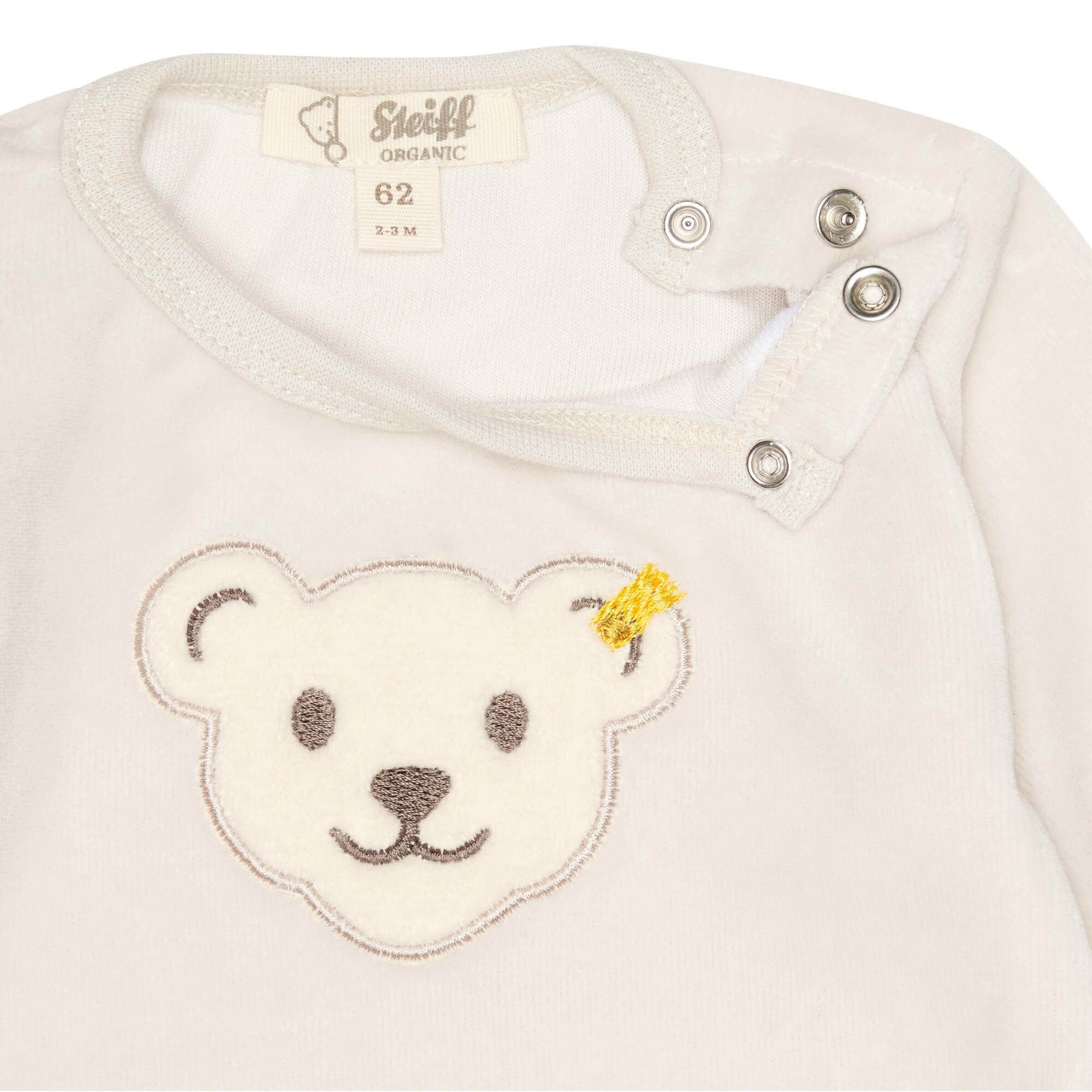 Sanetta Romper/Bodysuit in Beige