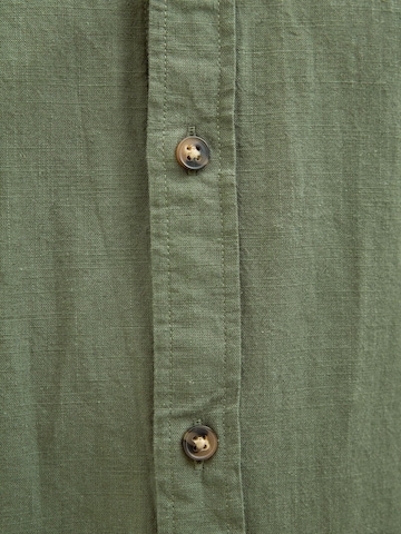 JACK & JONES Regular fit Button Up Shirt 'JJESummer' in Green
