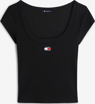 Maglietta di Tommy Jeans in nero: frontale
