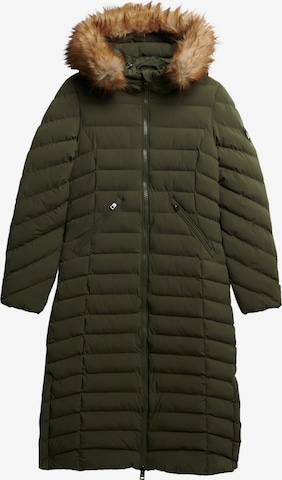 Superdry Tussenmantel in Groen: voorkant
