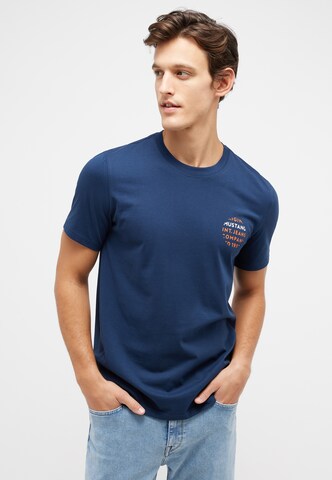 MUSTANG Shirt in Blue: front