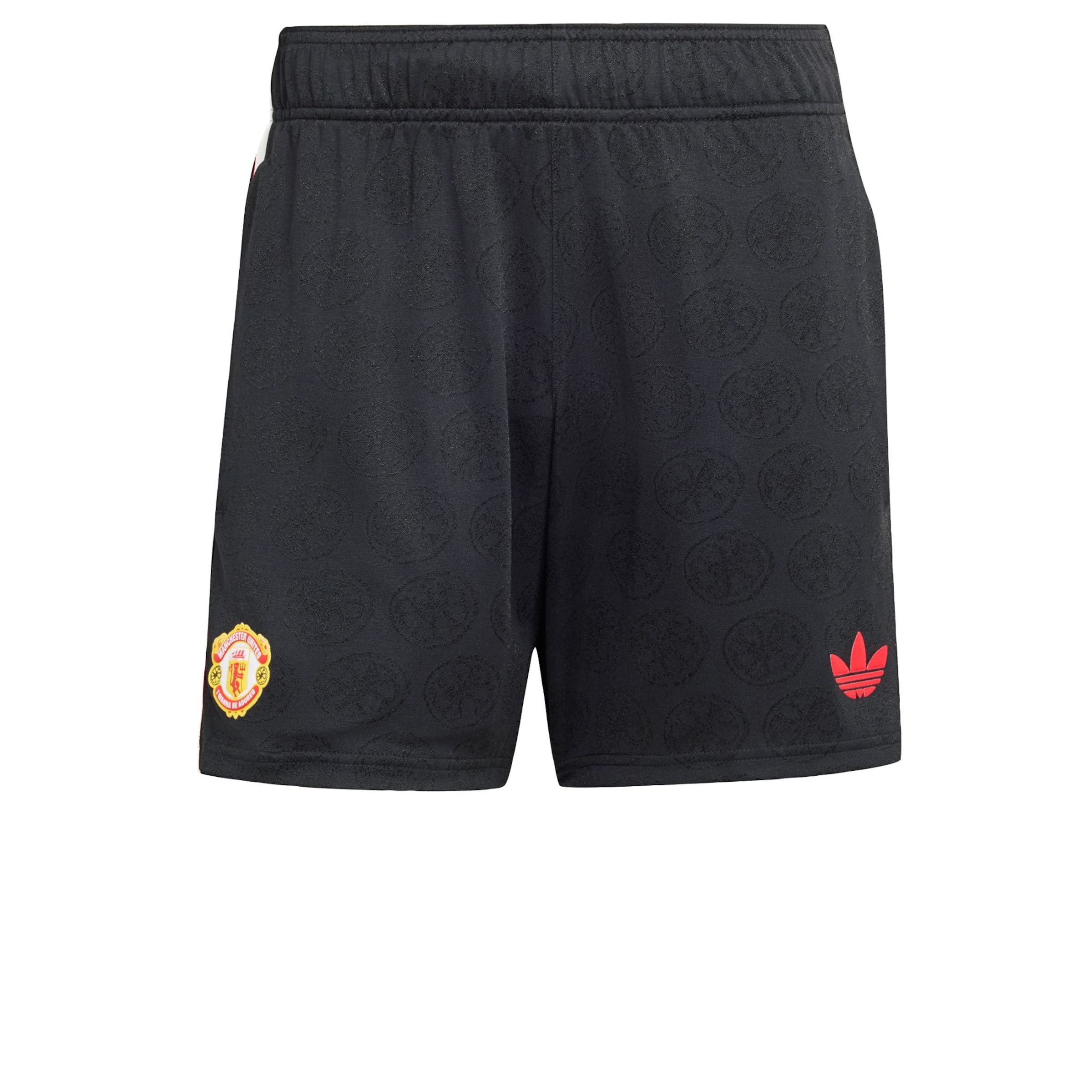 ADIDAS PERFORMANCE Broek 'Manchester United Stone Roses' in de kleur Geel / Rood / Zwart, Productweergave