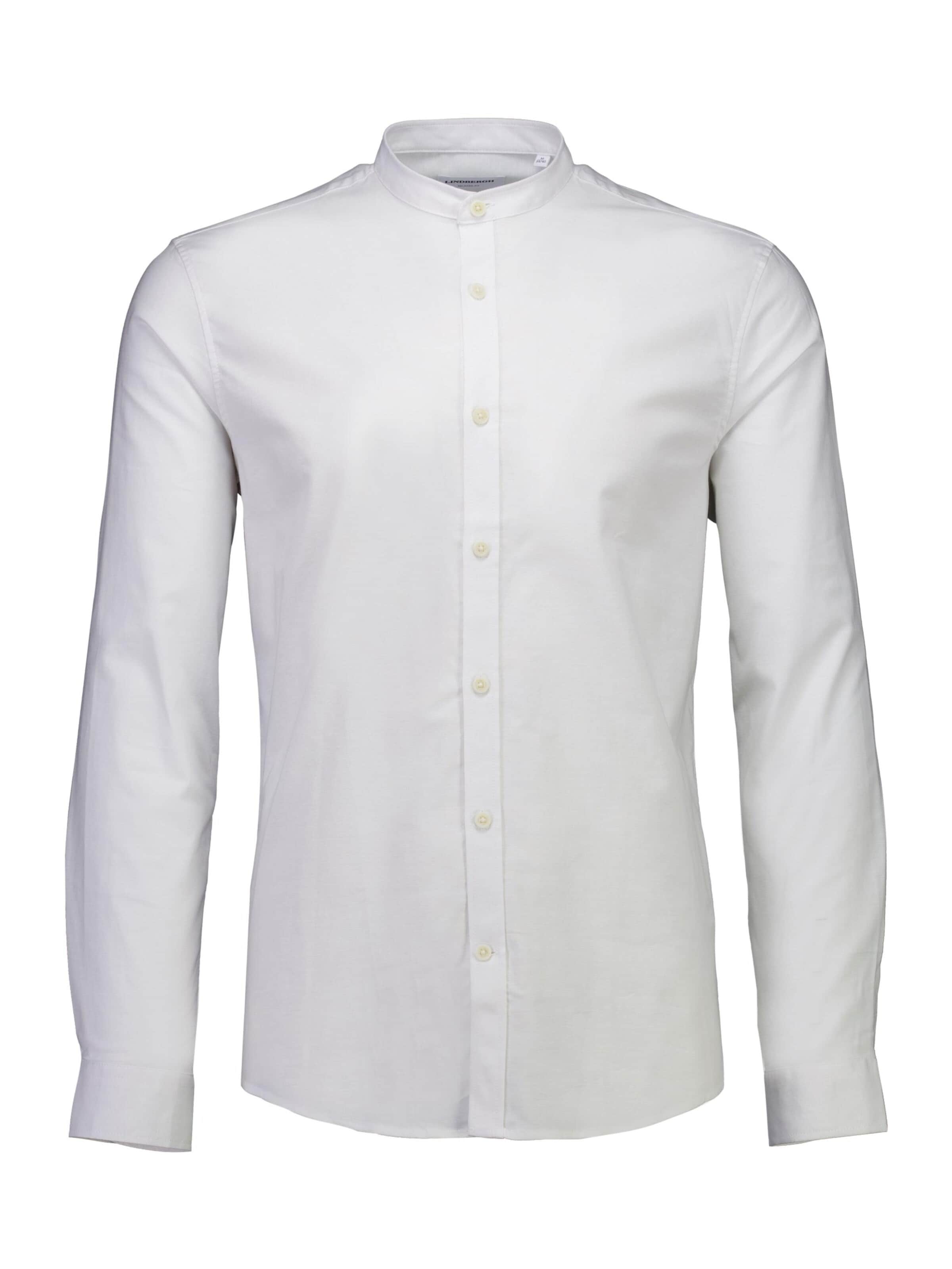 Regular fit Camicia di Lindbergh in bianco: frontale