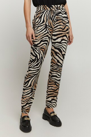 b.young Tapered Trousers in Mixed colours: front