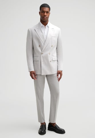 STRELLSON Regular fit Business-colbert 'Ashton' in Grijs