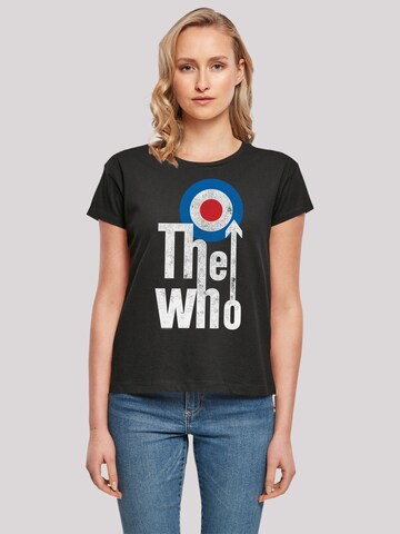 F4NT4STIC Shirt 'The Who' in Schwarz: Vorderseite