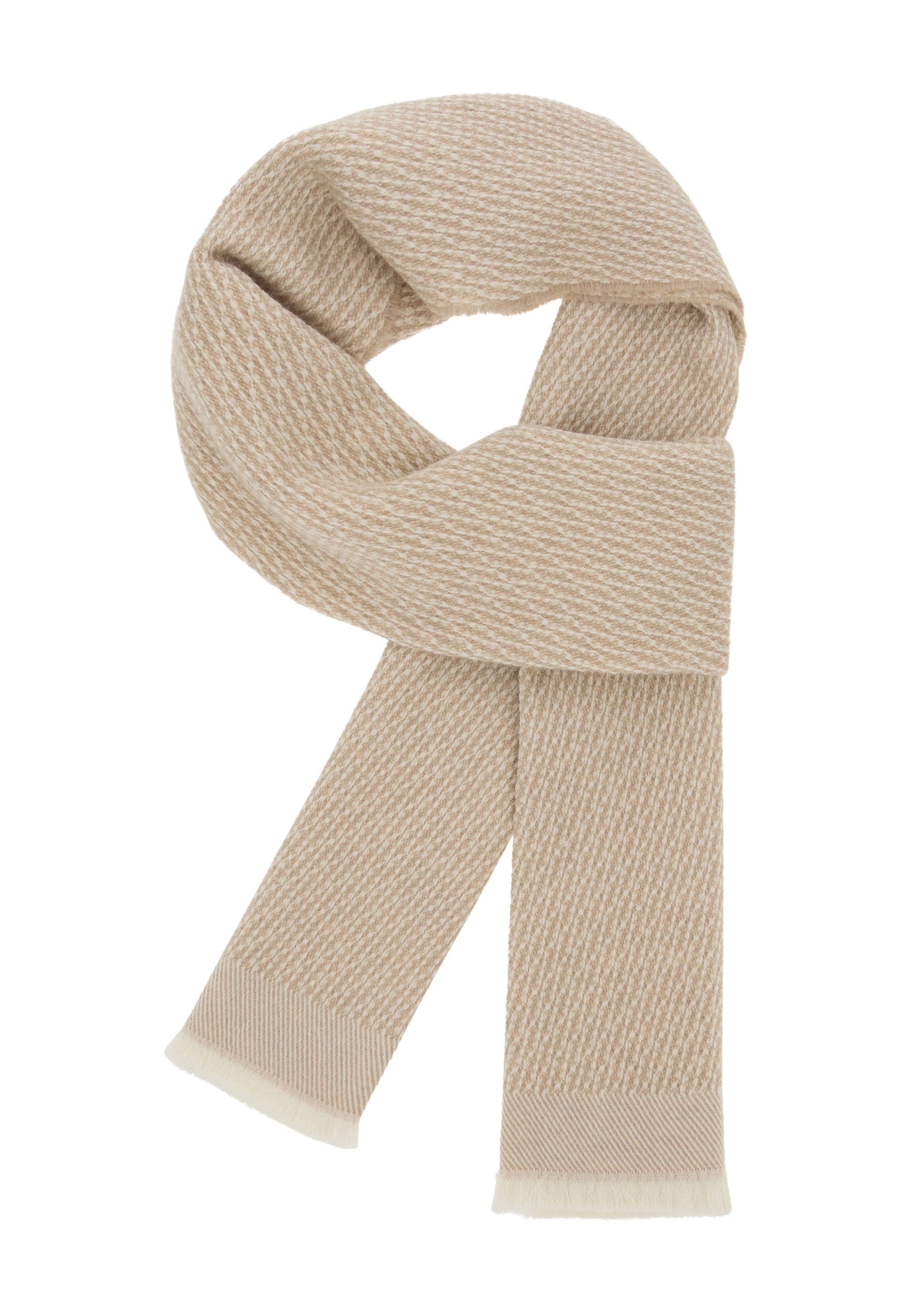 Écharpe Boggi Milano en marron : devant