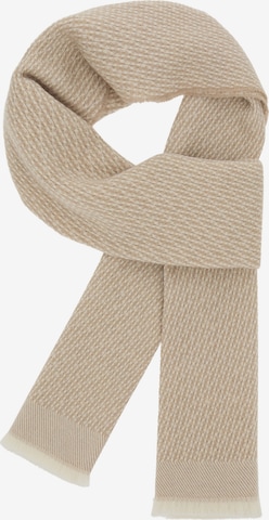 Sciarpa di Boggi Milano in marrone: frontale