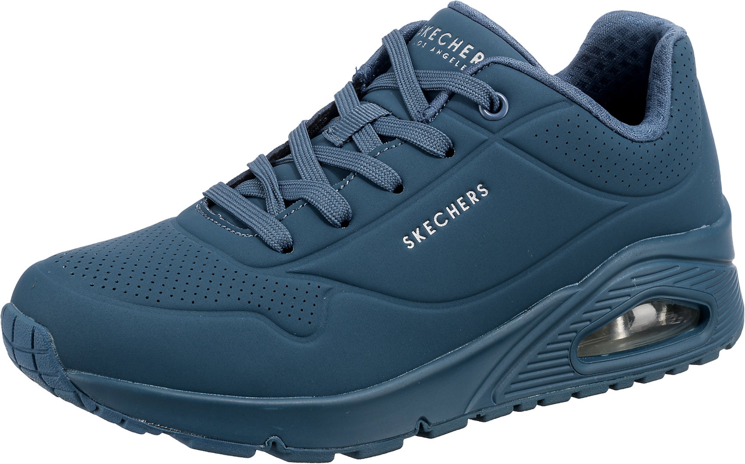 SKECHERS Sneaker low 'Uno Stand On Air' i blå: forside