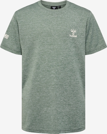 Hummel T-Shirt 'MISTRAL' in Grün: predná strana