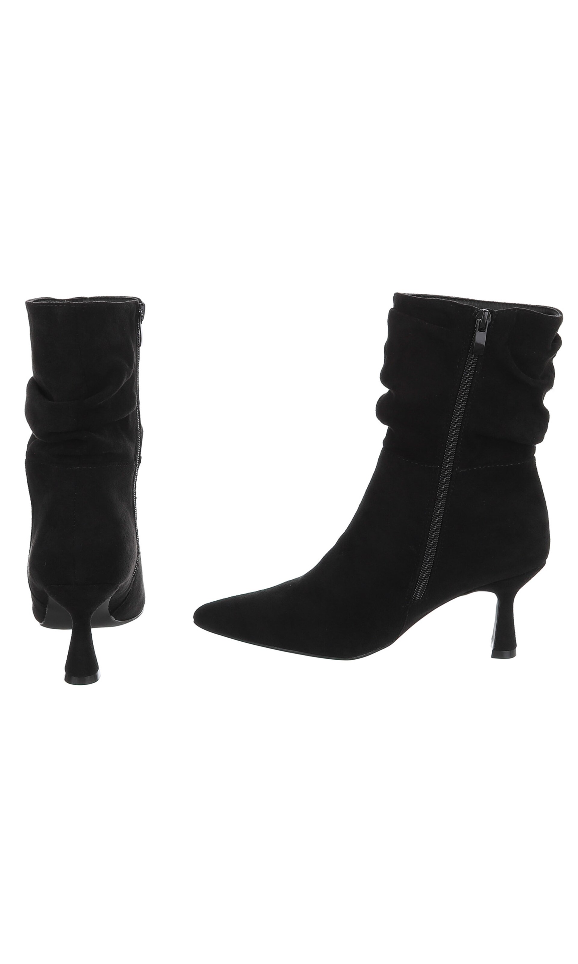 Ital-Design Stiefelette in Schwarz
