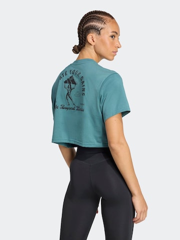 ADIDAS PERFORMANCE Функциональная футболка 'VNTG' в Зеленый: спереди