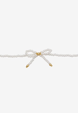ELLI Necklace 'Schleife' in White