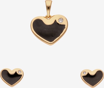 MYMO - Conjunto de joyería en oro: frente