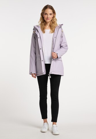 Schmuddelwedda Weatherproof jacket in Purple