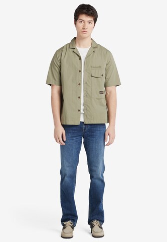 TIMBERLAND Regular fit Button Up Shirt in Green